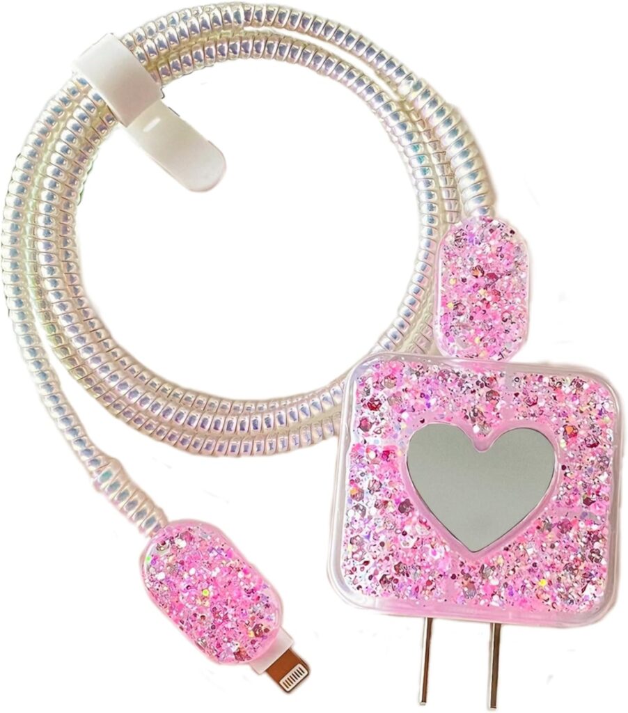 Glitter Cable Protector for iPhone Charger