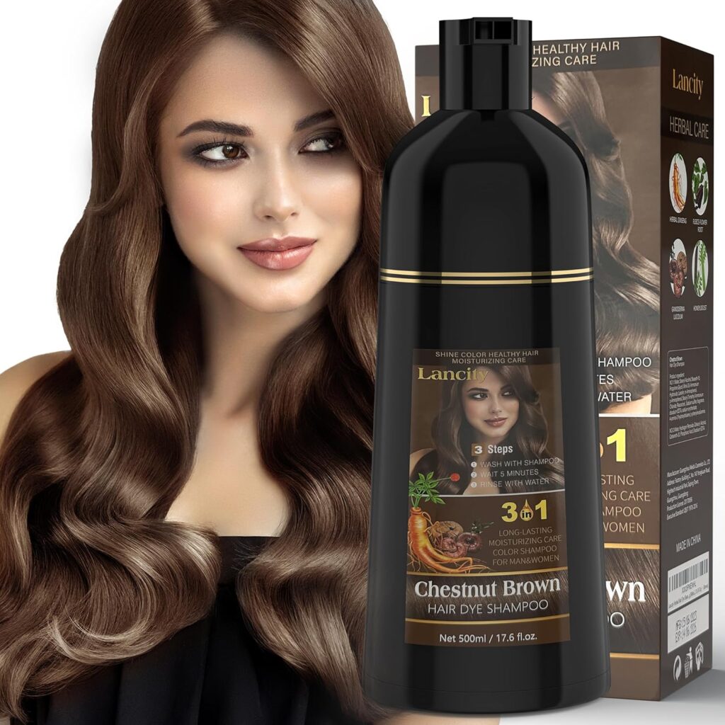 Hair Color Shampoo Instant Coloring Nature Herbal